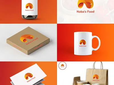 Iconic food company logo brand identity branding design food logo graphic design iconic logo illustration logo red logo vector
