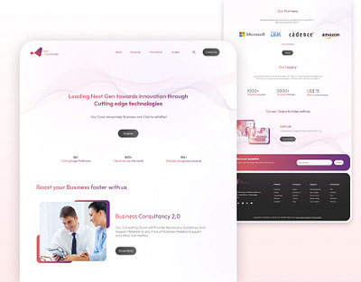 Corporate Industry Website design branding design designer figma designer industry design landing page design ui ui design uiux ux visual design website website design website ui