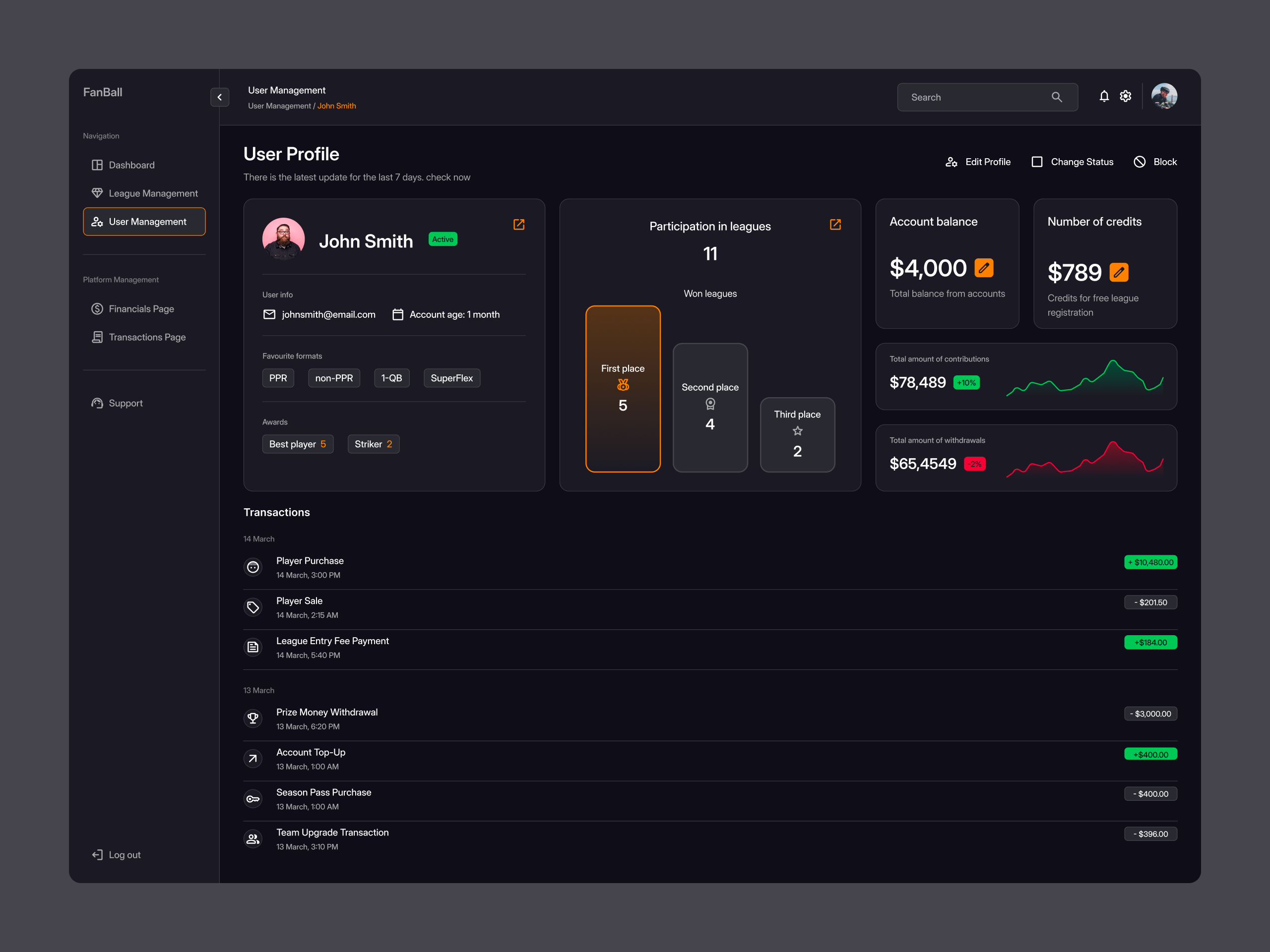 Dashboard UI app design ui web app website