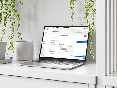 Decircles - Customer Support chat customer service customer support finance messenger product design ui ui design uiux design web design