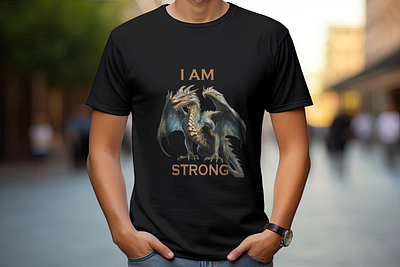 I AM STRONG T-SHIRT awesome design brand t shirt men t shirt modern design t shirt t shirt t shirt design unique design