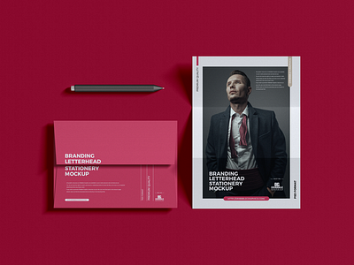 Free Letterhead Stationery Mockup stationery mockup
