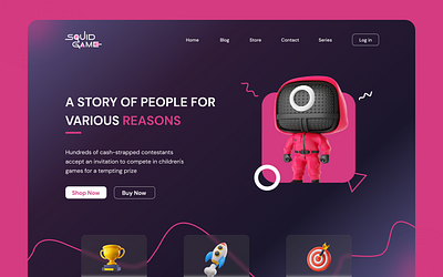 squid-game-landing-page