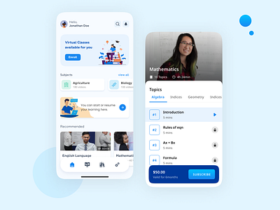 E-Learning App course e learning e learning education learning meta mobile app nft online education school smart school ui virtual learning web 3