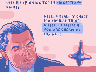 Vacon's Handbook for the Lucid Dreamer blue character design clip studio paint comics content digital dreams illustration infotainment instagram instructional lucid dreaming lucid dreams pink series webcomic webseries