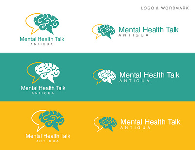 Mental Health Talk Antigua Logo Design branding logo