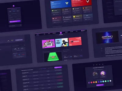 Erisium new website is live ✨ animation article comment dark dark mode erisium game gaming gradient home homepage minecraft modern ui ux