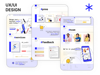 FinPay - services for business and startup! branding business concept design finance illustration interface landing landingpage payment services ui ux webdesign
