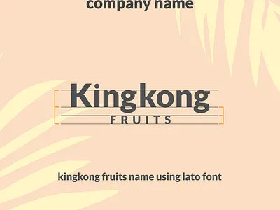 kingkong fruits animal animation brand branding combination design dualmeaning gorilla graphic design graphicdesigns illustration kingkong letter logo logodesign modern motion graphics simple symbol vector