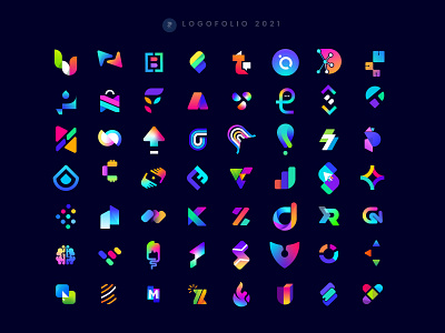 Logofolio - Logo collection - Logoset - Logo trends 2021 ahmed rumon best logo collection brand branding creative design identity illustration logo logo trends 2022 logoboard logodesigner logofolio logoinspiration logomark logoset monogram rumzzline symbol visual identity