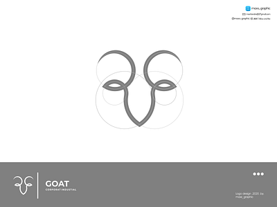 goat logo branding design icon illustration logo logo design logotype vector