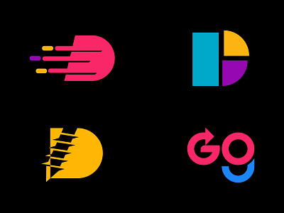 App Logo Collection app icon design brand identity branding colorful creative delivery design graphic design icon identity letter mark logo logo design logos logotype modern logo monogram startup symbol wordmark