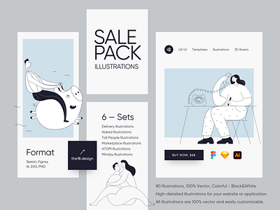 Sale Pack Illustrations 18design buy illustration clean clean ui download illustration illustration minimalism pack illustration startup startup illustration stylish svg trend 2022 trend illustration trendy trendy illustration ui uidesign vector