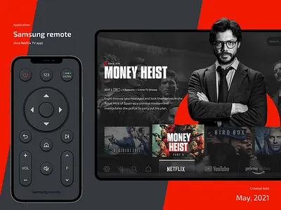 TV Remote app & Smart TV app remoteapp tvapp uidesign