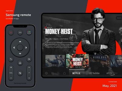 TV Remote app & Smart TV app remoteapp tvapp uidesign