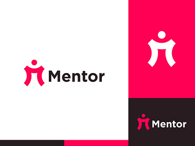 Mentor - Logo Design Concept brand identity branding concept creative design designer portfolio designs human humanlogo letterlogo letterm logo logo designer men mentor minimal mlogo modern professional simple