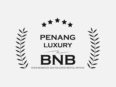 Penang Luxury Homestays BNB 3d logo brand identityu design brand logo branding design graphic design illustration logo vector