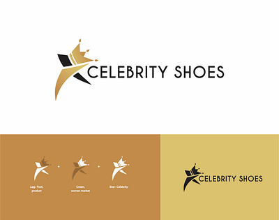 CELEBRITY SHOES app branding celebrity logo celebrity shoes design fashion logo graphic design icon illustration logo shoes logo ui ux vector