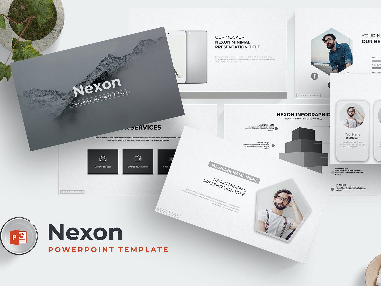 Nexon - Powerpoint Template by SlideMaster on Dribbble