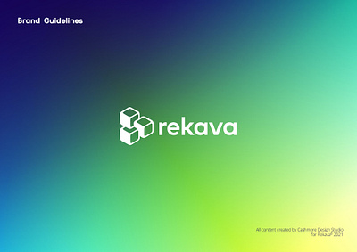 Rekava Brand Identity app brand branding design illustration logo startup ui uiux website