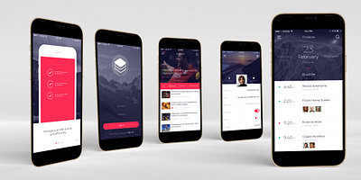 News App Design branding graphic design illustration news app photoshop