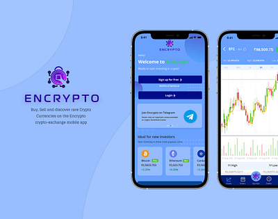 Crypto mobile app design app crypto cryptoexchange design figma mobile app ui ux xd