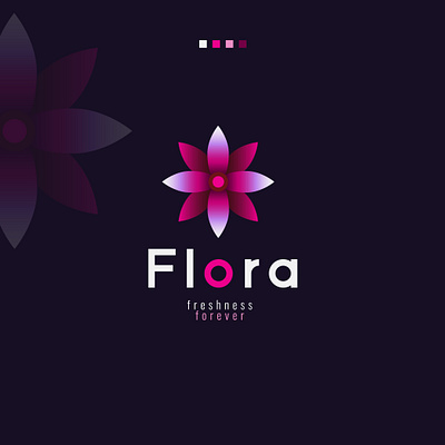 Minimal Floral Logo design branding graphic design illustration logo minimal logo