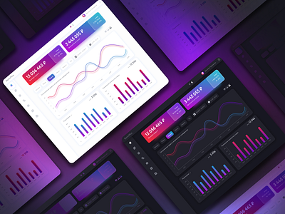 Dashboard online casino admin panel charts dark design dasboard dashboard online casino design gredient main screen minimal neon personal area statistics ux web design website