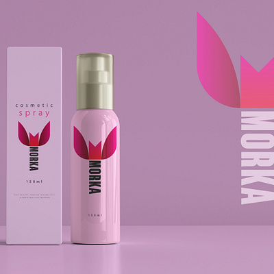 "Logo Design" For Spray brand "Morka" branding graphic design illustration logo minimal logo