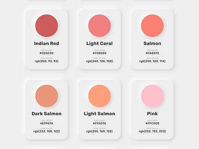 Neomorphism Color Cards app app design cards color colors fonts graphic graphic design interaction neumorphic neumorphism nft shadow typography ui ui design ux design web app web design webdesign