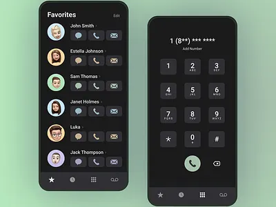 Phone Redesign Concept app app design concept design phone phone app redesign ui uidesign uiux ux web design