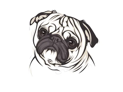 dog mascot vector big eyes cartoon cute dog cute pugs cute puppies design dog breeds dog logo dog mascot vector graphic graphic design illustration mascot portait portrait illustration pug puppies pug puppy puppy vector vector artwork