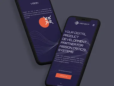 „Matom.ai“ mobile dizainas alius aliuslt branding cechas design graphic design levinskas matomai mobile responsive