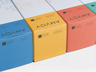 AMVOY brand identity branding clothes design geometric graphic graphic design logo logotype male man packaging vector