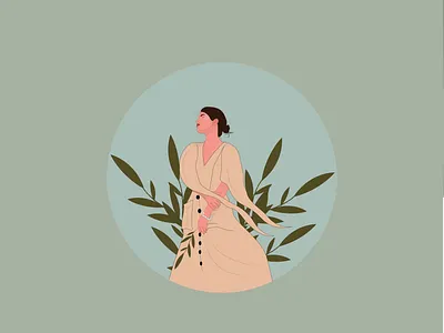 Silence design graphic design illustration illustrator portrait woman