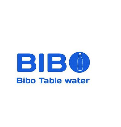 Bibo Table Water Logo brand branding design identity logo typography