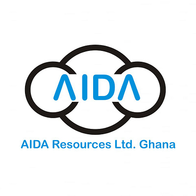 Logo for AIDA Resources Ltd, Ghana brand branding design identity logo typography