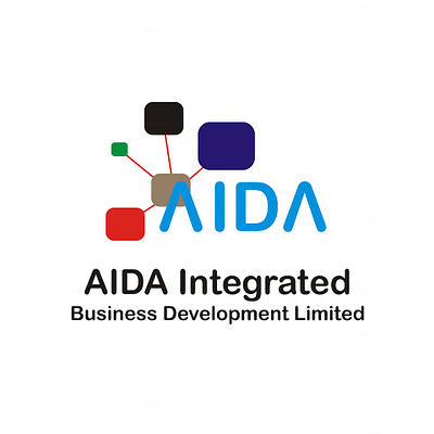 Aida Integrated Business Development Logo brand branding design identity logo