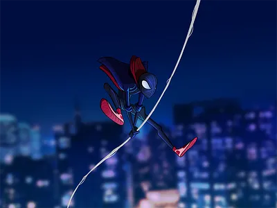 Spider-Verse animation art artbook childrenbook concept digitalpainting game gameart illustration photoshop short speedpainting