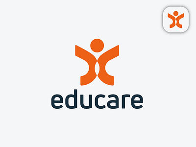 Educare Logo academy achievement brand identity branding logo care design educare education logo foundation icon illustration logo logo art logo concept logo maker minimalist modern logo sign