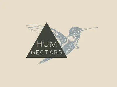 Hum Nectars branding design graphic design icon illustration logo minimal typography vector web