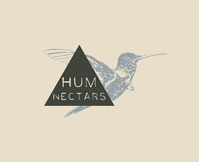 Hum Nectars branding design graphic design icon illustration logo minimal typography vector web