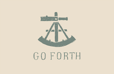 Go Forth branding design graphic design icon illustration logo minimal typography vector web