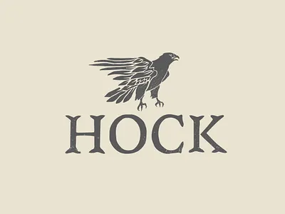 Hock Logo branding design graphic design icon illustration logo minimal typography vector web