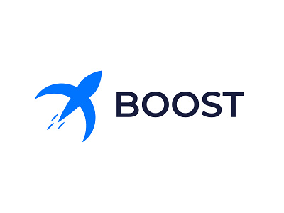 boost abstract airplane brand identity brand mark branding business company creative creative logo design grow logo illustration logo logo designer marketing logo print progress recent logo smart logo speed