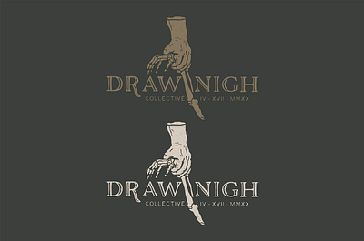 Draw Nigh branding design graphic design icon illustration logo minimal typography vector web