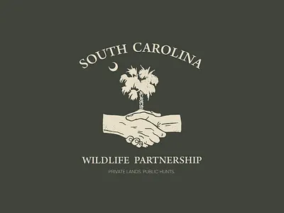 South Carolina Wildlife Partnership branding design graphic design illustration logo typography