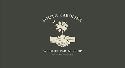 South Carolina Wildlife Partnership branding design graphic design illustration logo typography