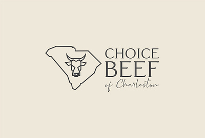 Choice Beef branding design graphic design icon illustration logo minimal typography vector web