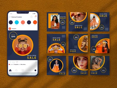 Social Media Template For Canva Creator